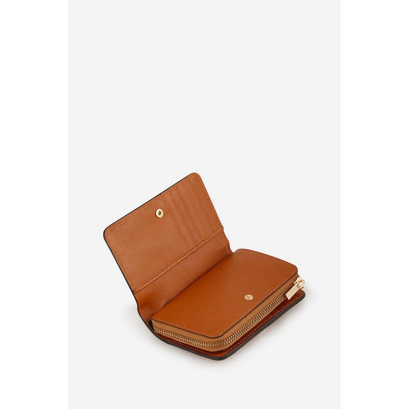 Zipped Wallet - Noisette