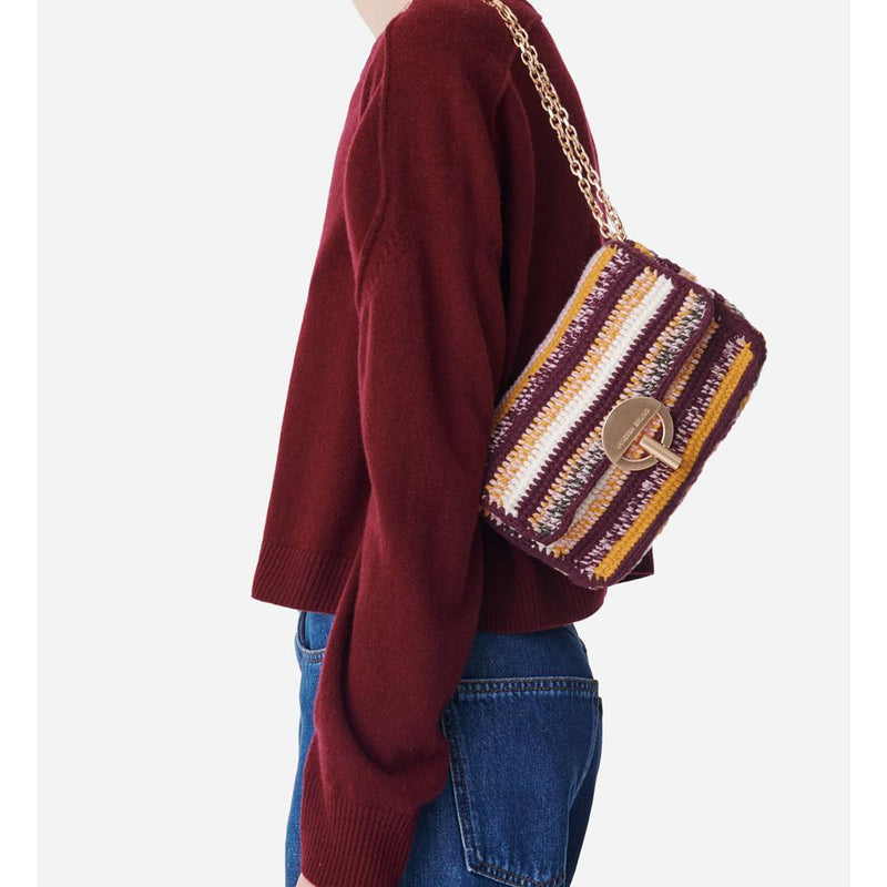 Small Moon Wool Bag - Multicolored