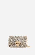 Sac Nano Moon À Sequins - Pale Gold