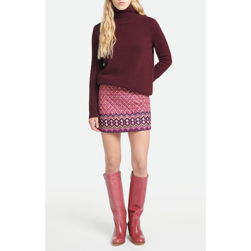 Vegetable-Tanned Leather Boots - Raspberry