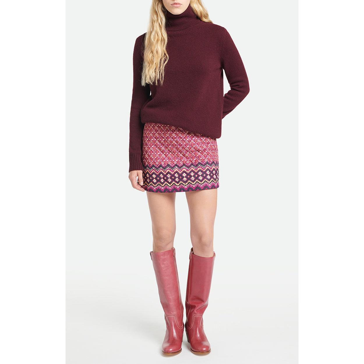Vegetable-Tanned Leather Boots - Raspberry