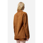 Langarmjacke Florys - Schokolade