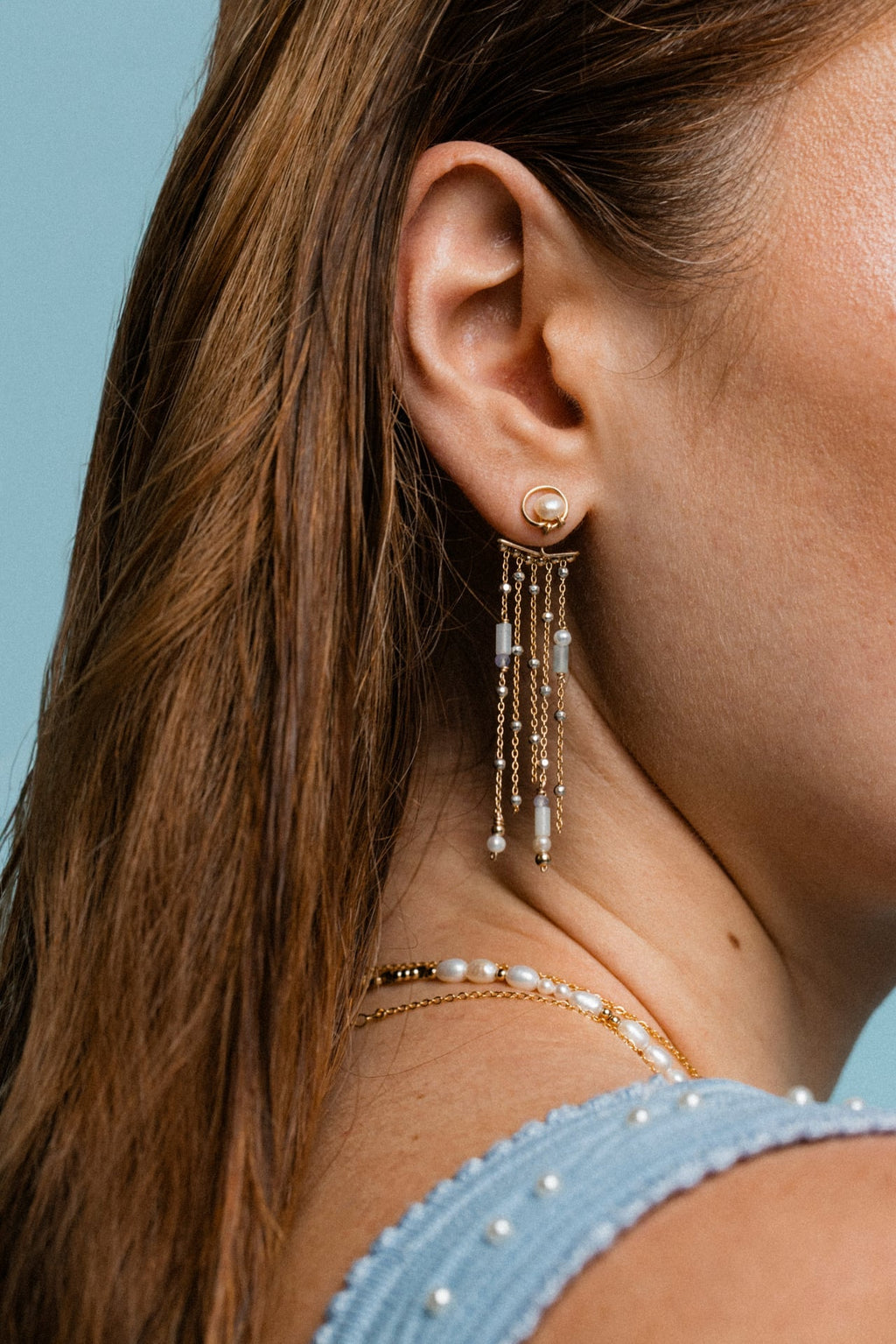Dos De Boucle D'Oreille Arielle