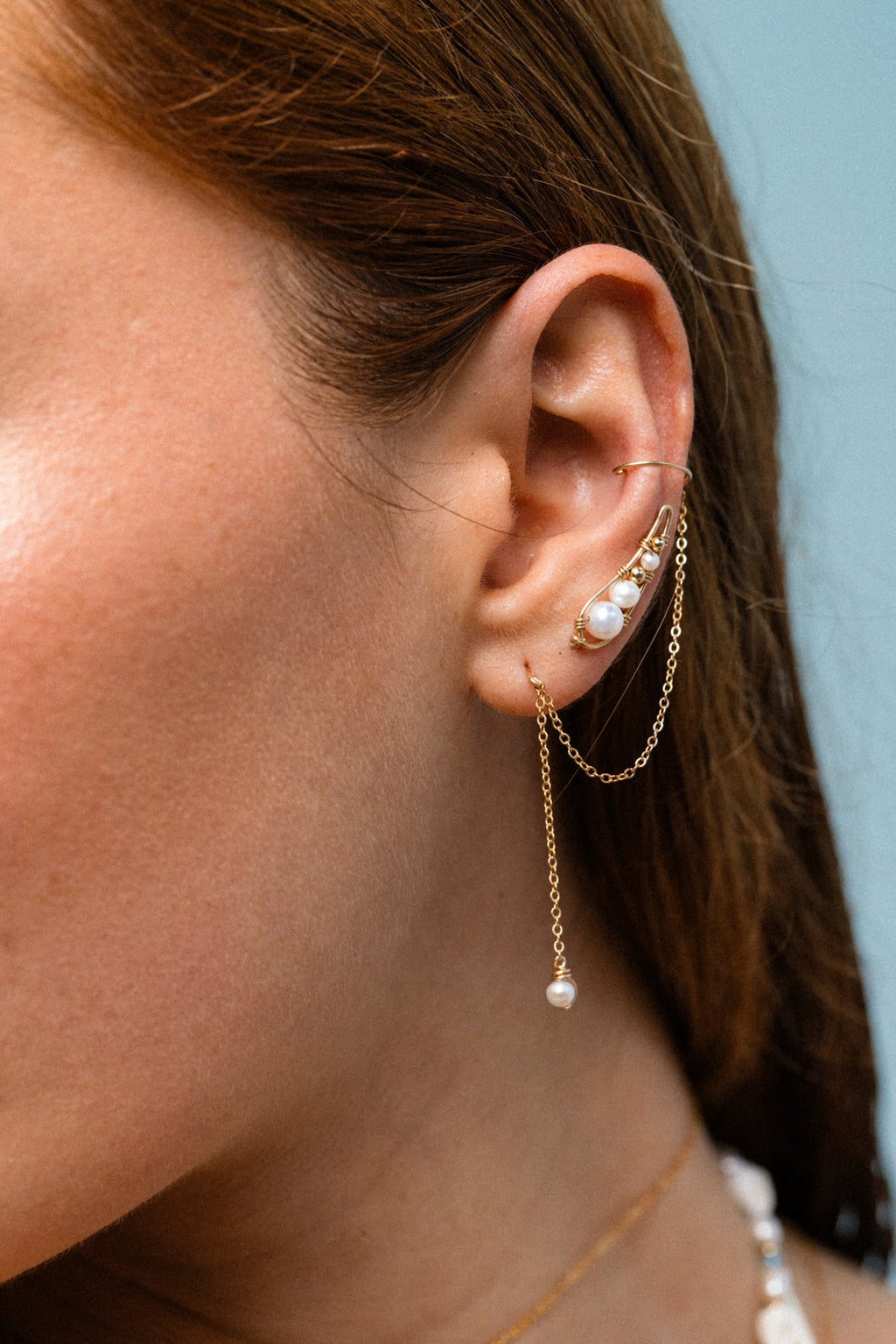 Bijou D'Oreille Stella - Perle De Culture