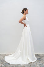 Robe De Mariée Adelaïde - Blanc Optique