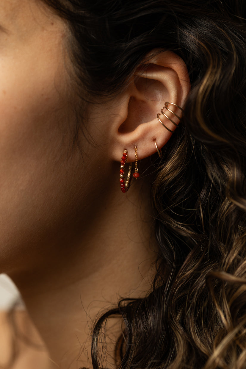 Coquillage Faux Piercing