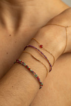 Armband Queen - Rubin