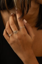 Bague Rosa - Argent