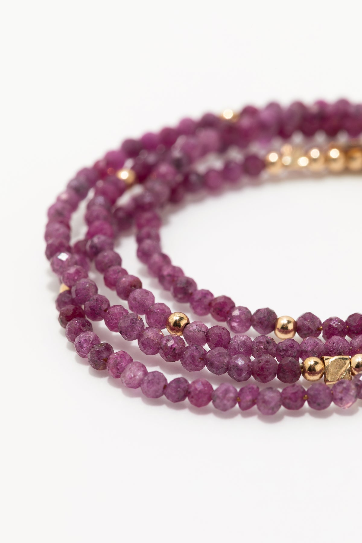 Collier Queen 40Cm - Rubis
