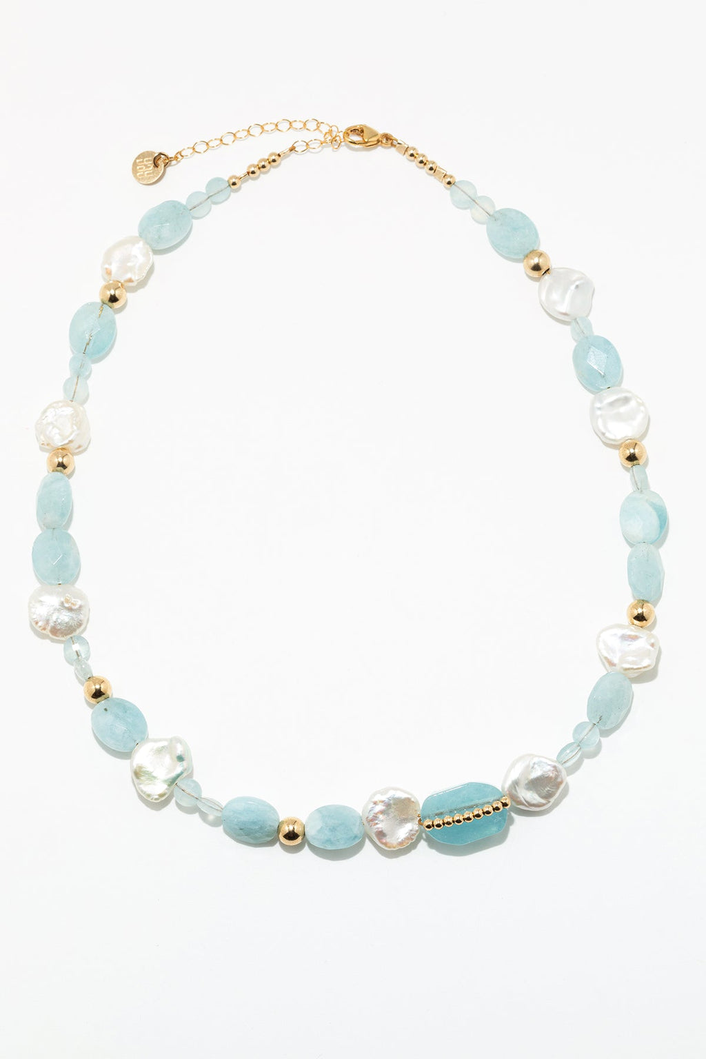 Collier Cauri - Aigue Marine