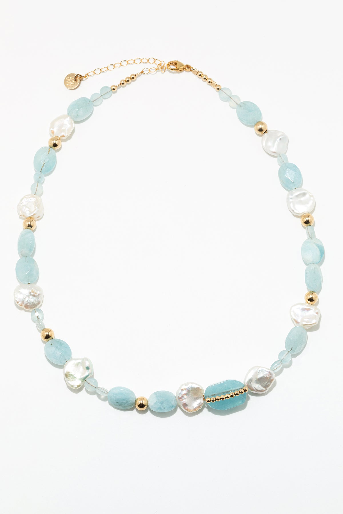 Collier Cauri - Aigue Marine