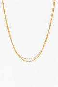 Collier-Bracelet Double Satellite - Or