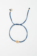 Bracelet Cordon Rosa - Bleu