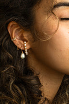 Faux Piercing Vague - Perles De Culture