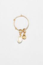 Pendentif Charm - Perle De Culture Enlacée