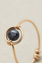 Anillo Cisne - Zafiro - Oro
