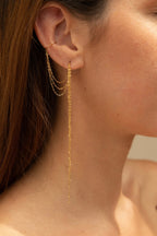 Triple Chain Ear Jewelry