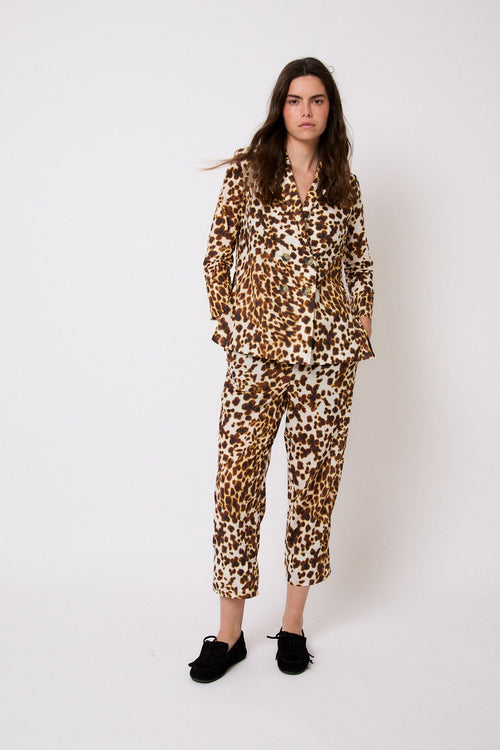 Pantalon Susi Tache Marron