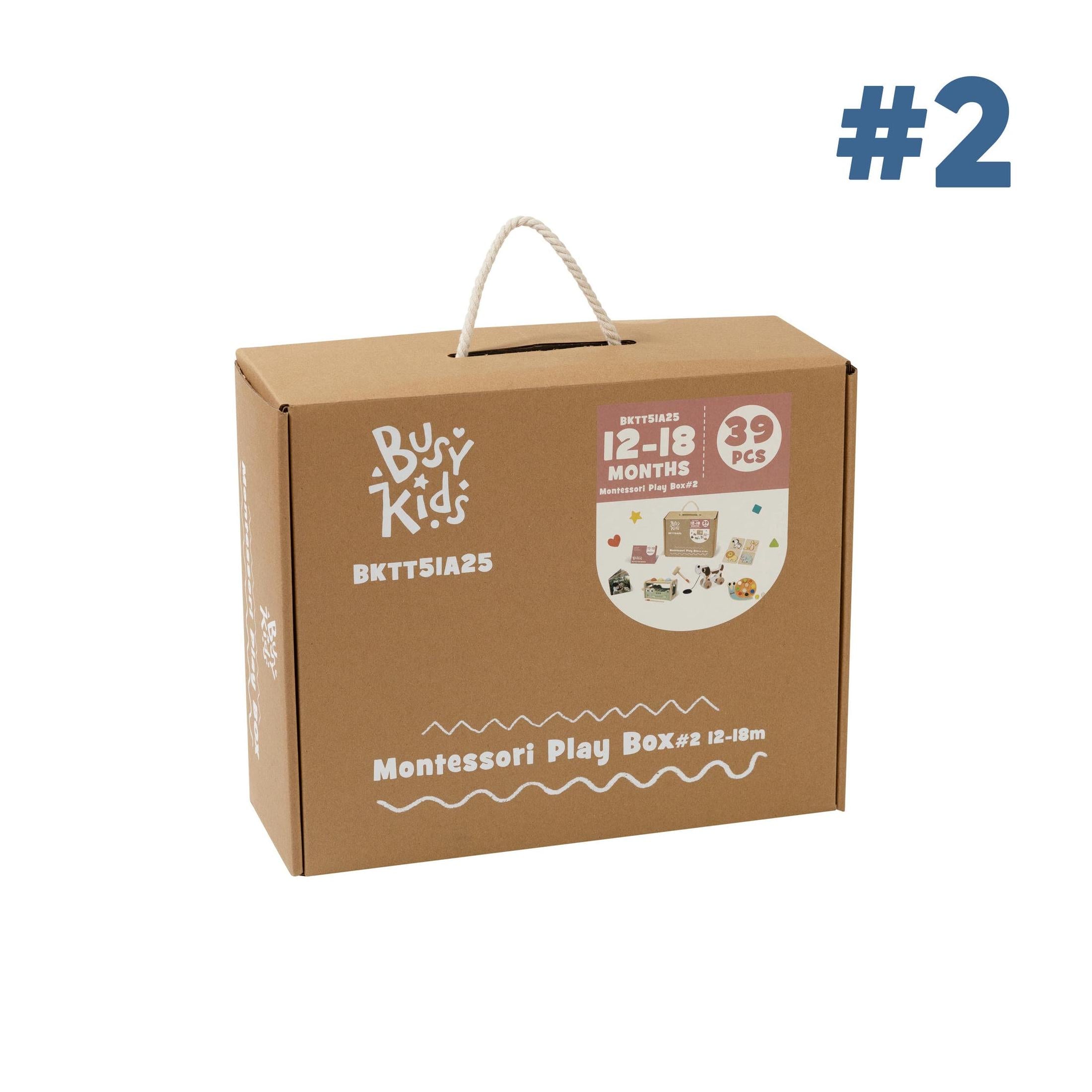 Coffret Montessori Éveil – 12 À 18 Mois