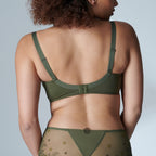 Soutien-Gorge Armature Décolleté Plongeant Delice - Safari