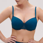 Delice 3D Spacer Moulded Padded Bra - Prestige Blue