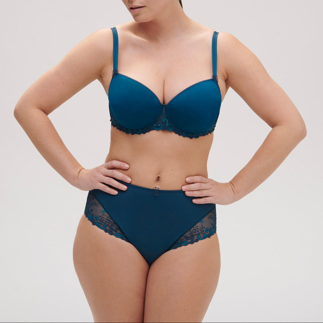 Delice 3D Spacer Moulded Padded Bra - Prestige Blue