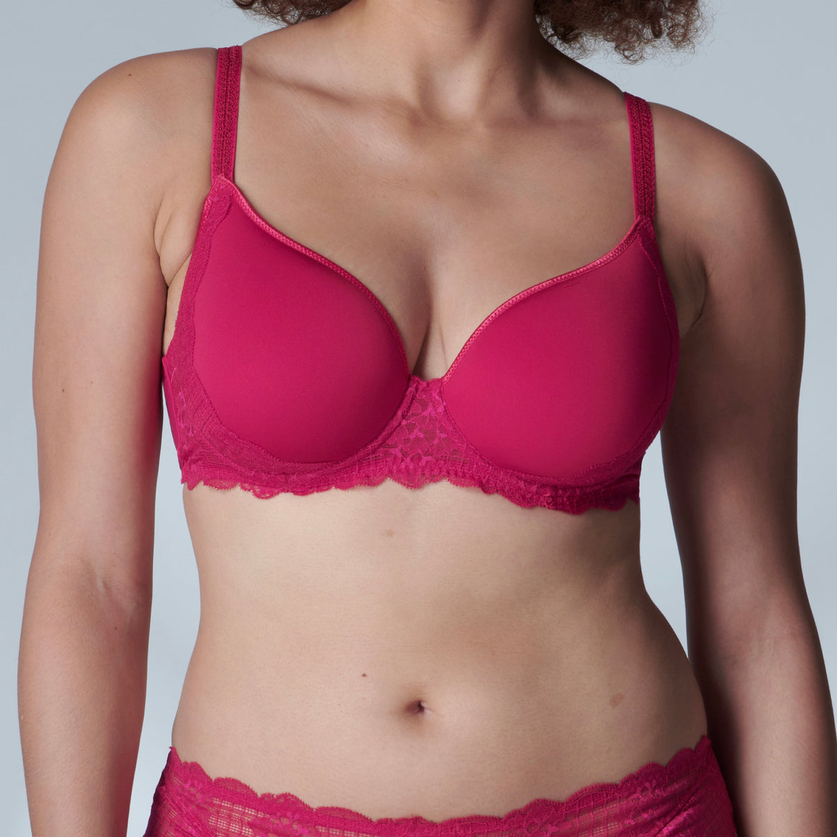 Soutien-Gorge Armature Galbé Spacer 3D Reve - Cranberry