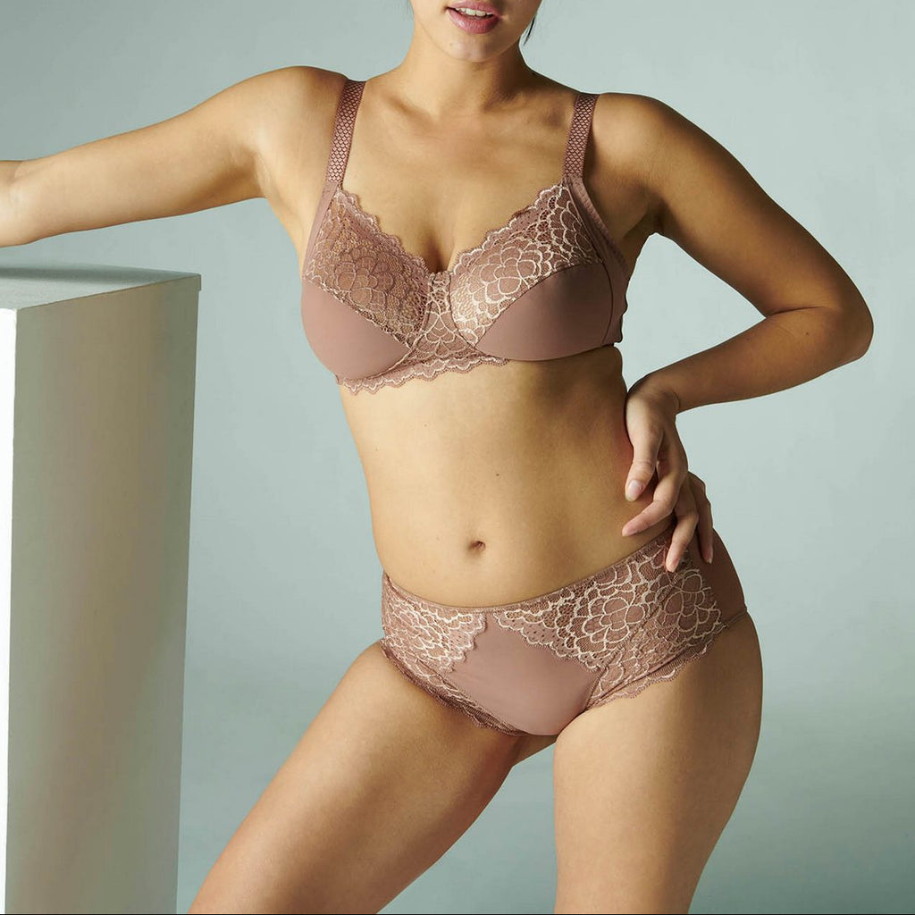 Soutien-Gorge Sans Armatures Caresse - Brun Coco
