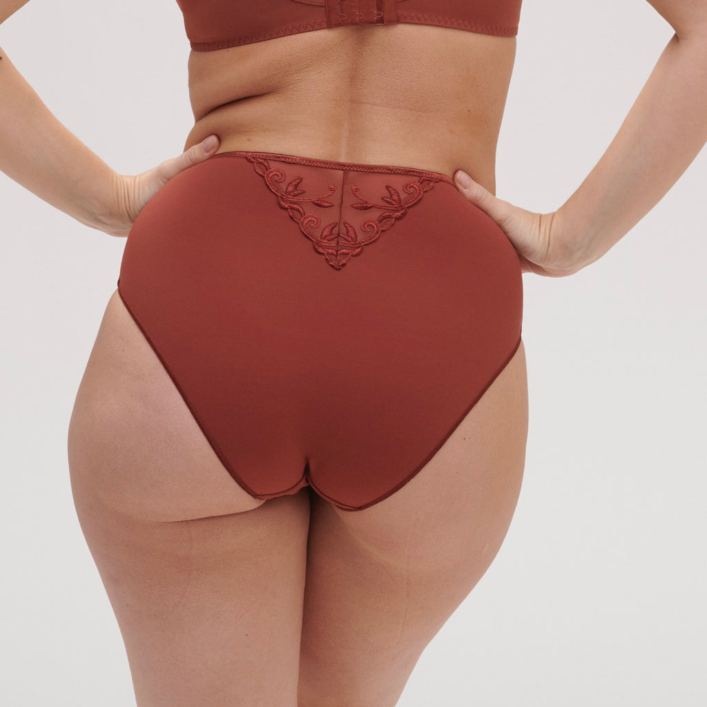 Culotte Taille Haute Andora - Marron