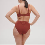 Culotte Taille Haute Andora - Marron