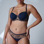 Soutien-Gorge Padding Moulé Spacer 3D Reflet - Minuit