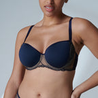 Soutien-Gorge Padding Moulé Spacer 3D Reflet - Minuit