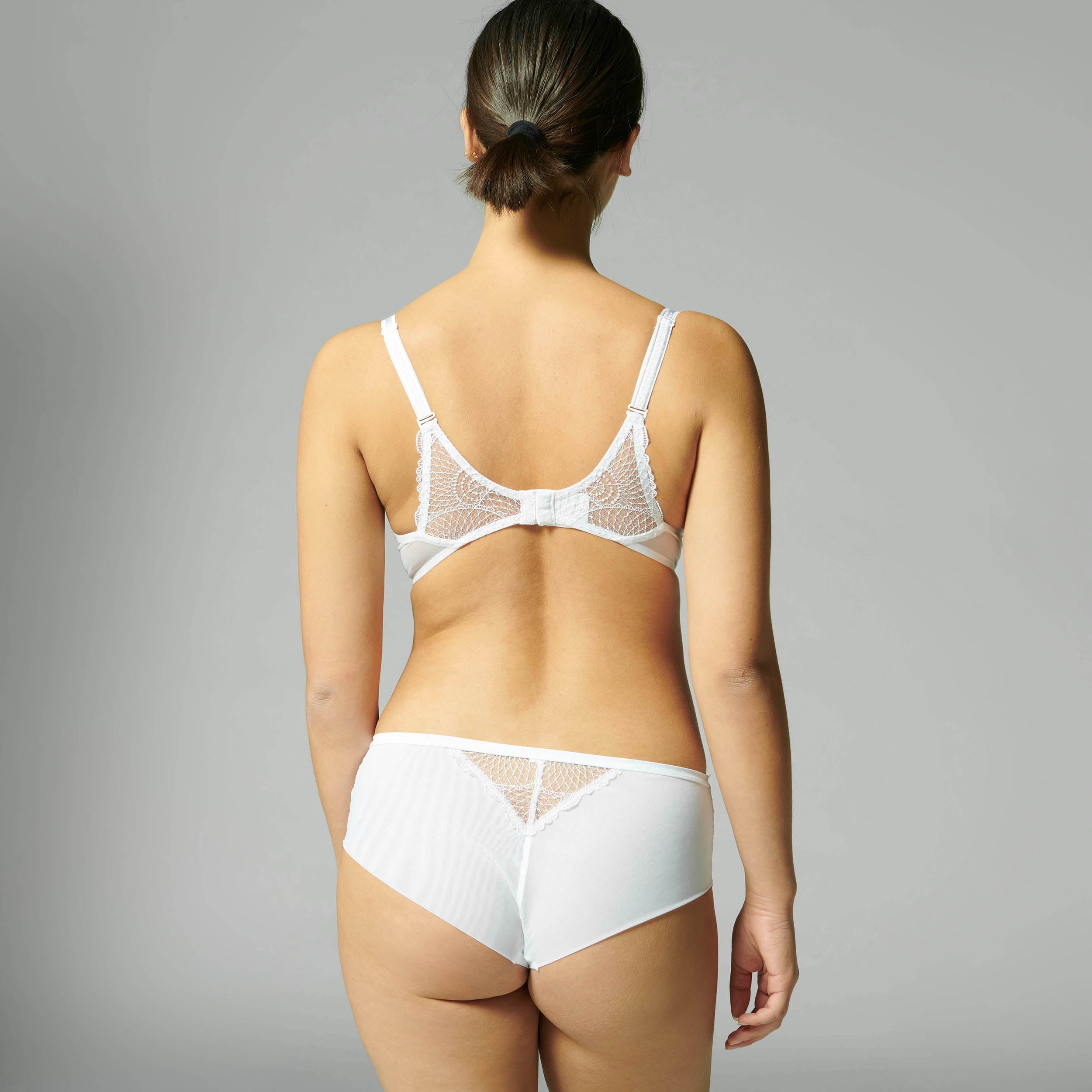 Shorty Reflet - Blanc