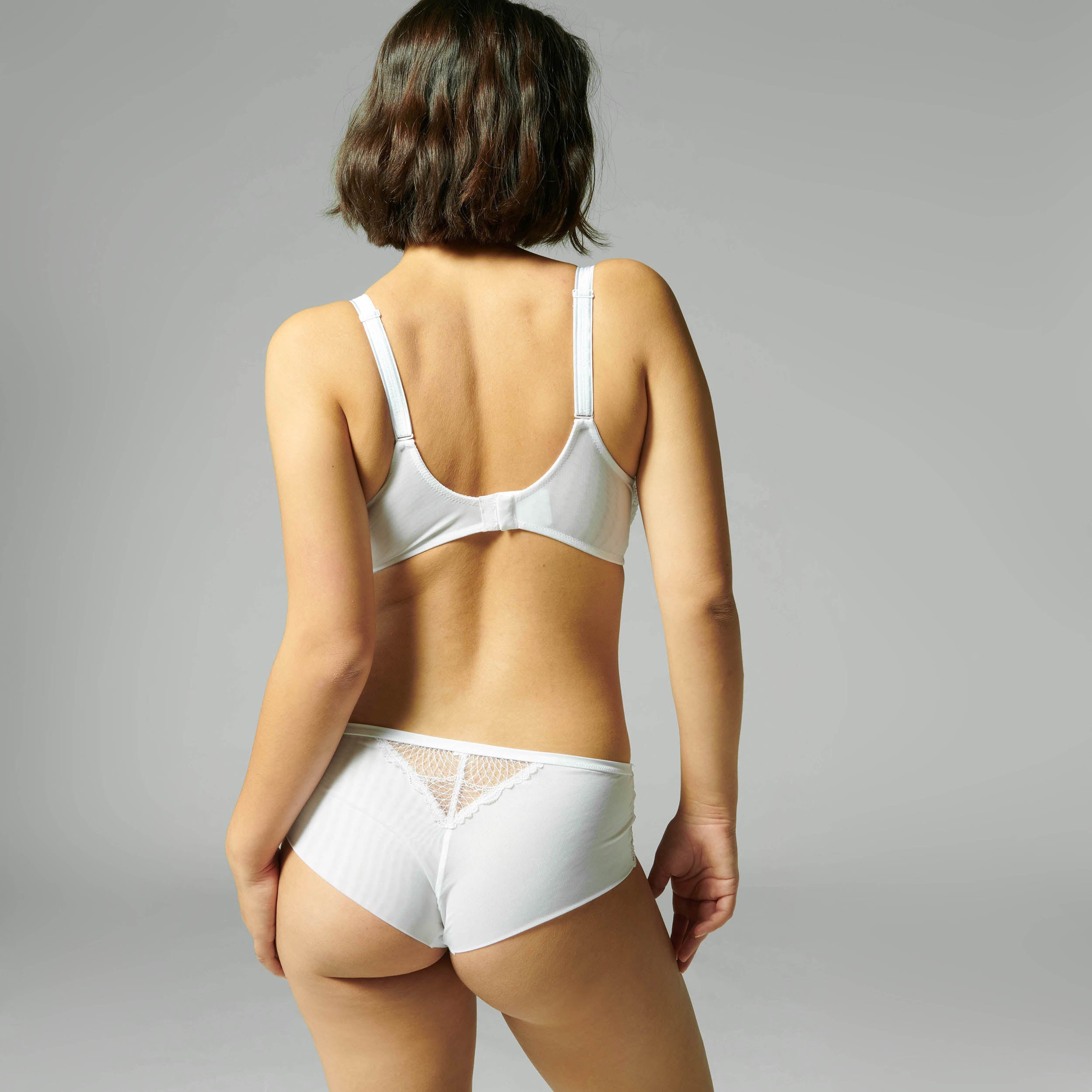 Shorty Reflet - Blanc