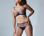 Shorty Reflet - Bleu