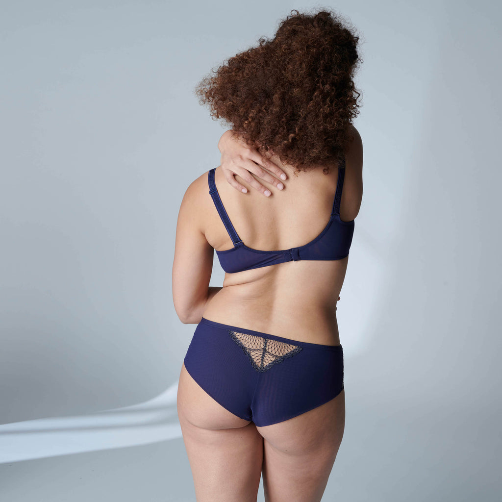 Shorty Reflet - Bleu