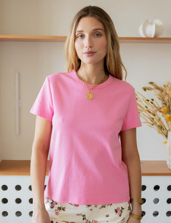 Camiseta Rosa Chicle Robb