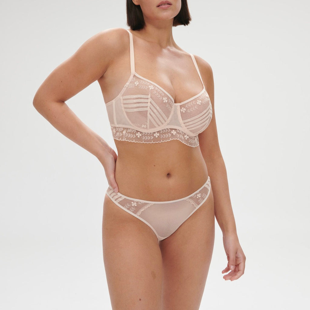 Marthe Half-Cup Bra - Poudre Pétale