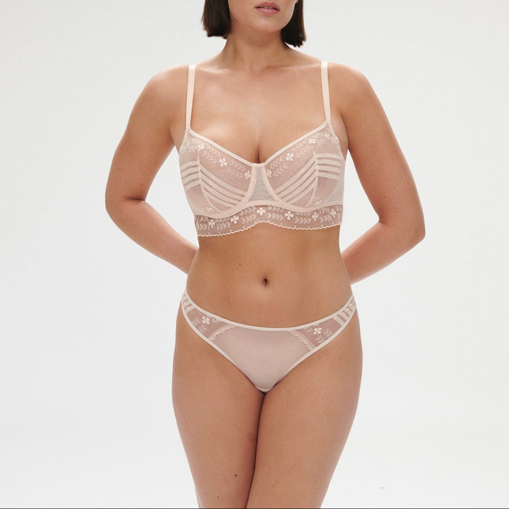 Marthe Half-Cup Bra - Poudre Pétale