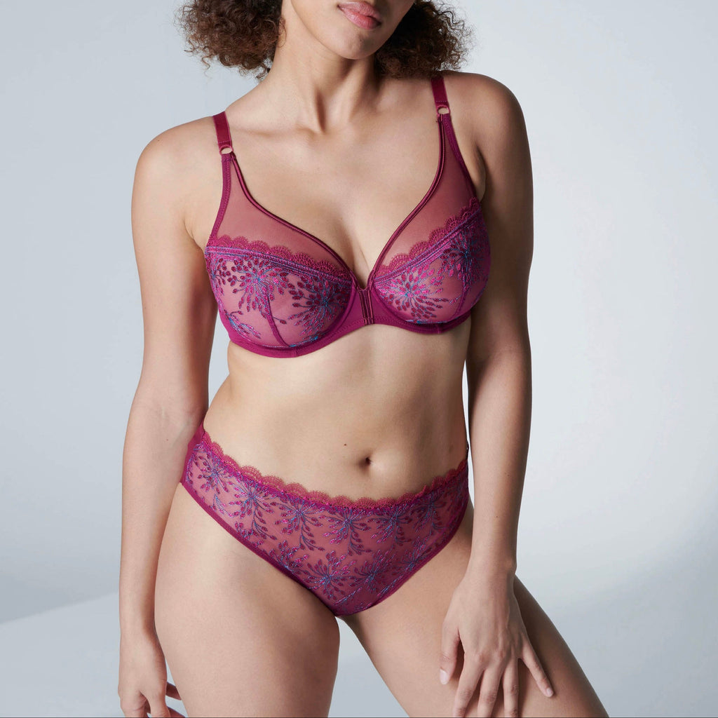 Soutien-Gorge Armature Décolleté Plongeant Singuliere - Syrah