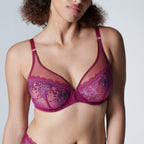 Soutien-Gorge Armature Décolleté Plongeant Singuliere - Syrah