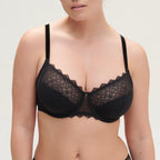 Soutien-Gorge Ampliforme Escale - Noir