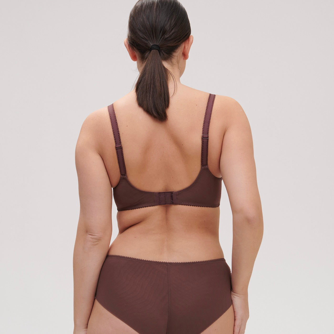 Soutien-Gorge Ampliforme Embleme - Marron