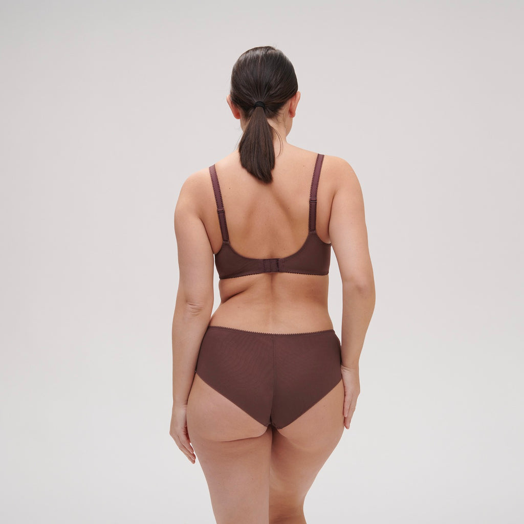 Soutien-Gorge Ampliforme Embleme - Marron