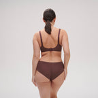 Soutien-Gorge Ampliforme Embleme - Marron