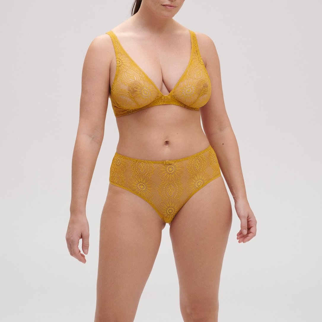 Shorty Emblème - Jaune