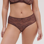 Shorty Emblème - Marron