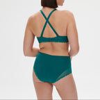 Destinee Support Padded Underwired Bra - Pavo Blue