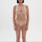 Shorty de Encaje Festive - Rosa