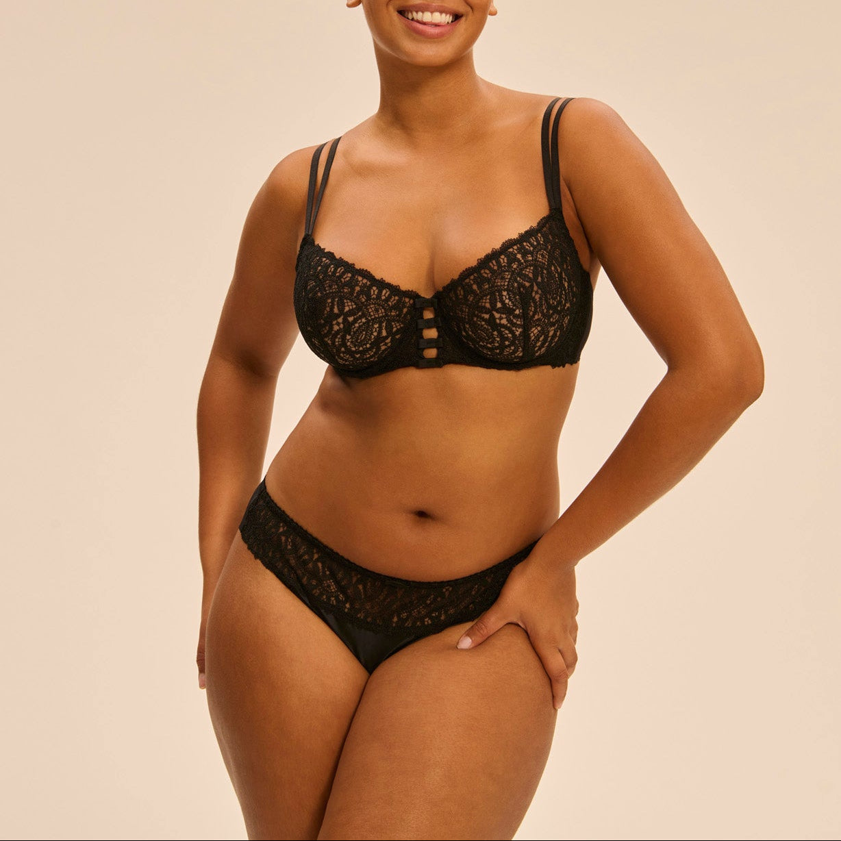 Soutien-Gorge Corbeille Symphonie - Noir